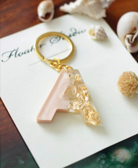 Resin Customizable Alphabet Keychians | The Everyday Luxury Collection