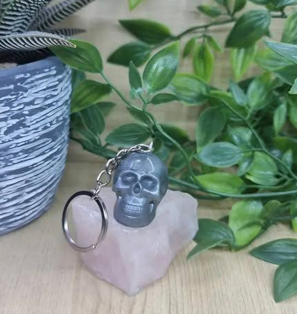 Resin Customizable Skull Keychain | Aesthetic Premium Keychain