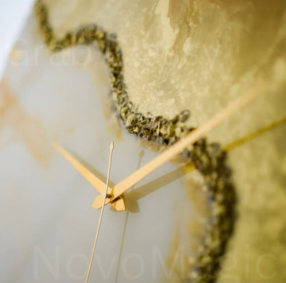 Resin Customizable Luxury Clocks | Luxury Statement Wall Timepieces