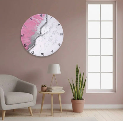 Resin Customizable Luxury Clock | Luxury Statement Wall Timepieces
