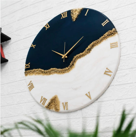 Resin Luxury Customizable Clocks | Premium Wall Timepieces