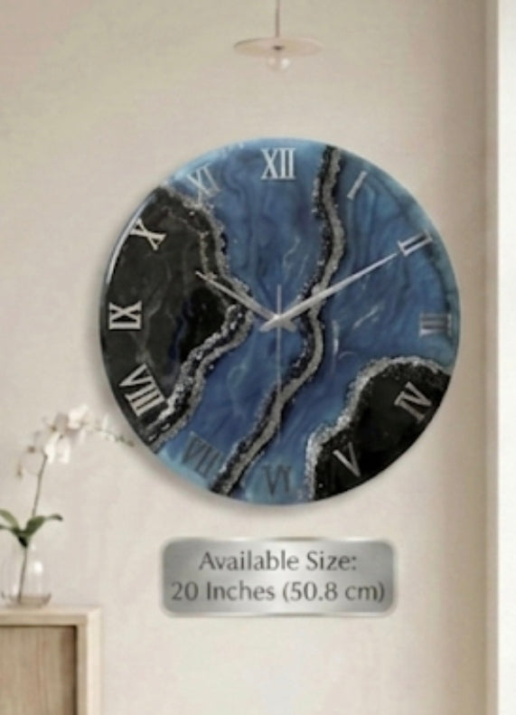 Resin Customizable Luxury Clocks | Luxury Statement Wall Timepieces