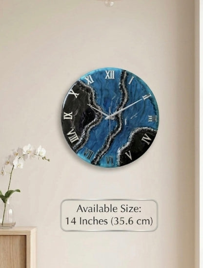 Resin Customizable Luxury Clocks | Luxury Statement Wall Timepieces