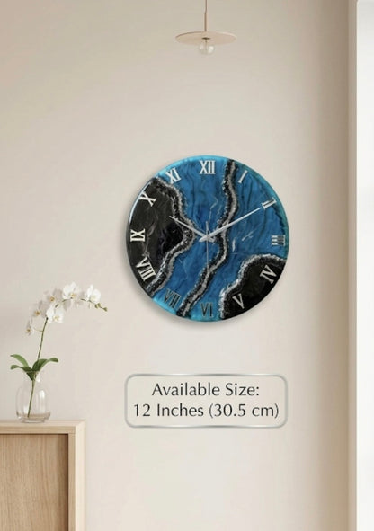 Resin Customizable Luxury Clocks | Luxury Statement Wall Timepieces