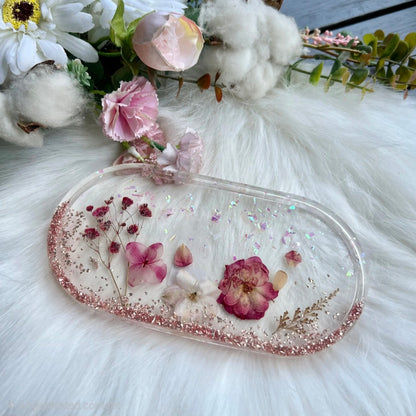 Premium Handcrafted Minimalist Oval Trinket Tray | Luxury Hand made Small Tray | Aesthetic Table Organizer